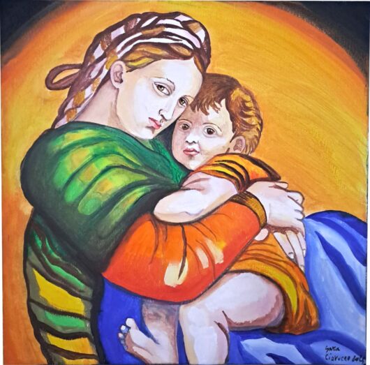 Madonna with child